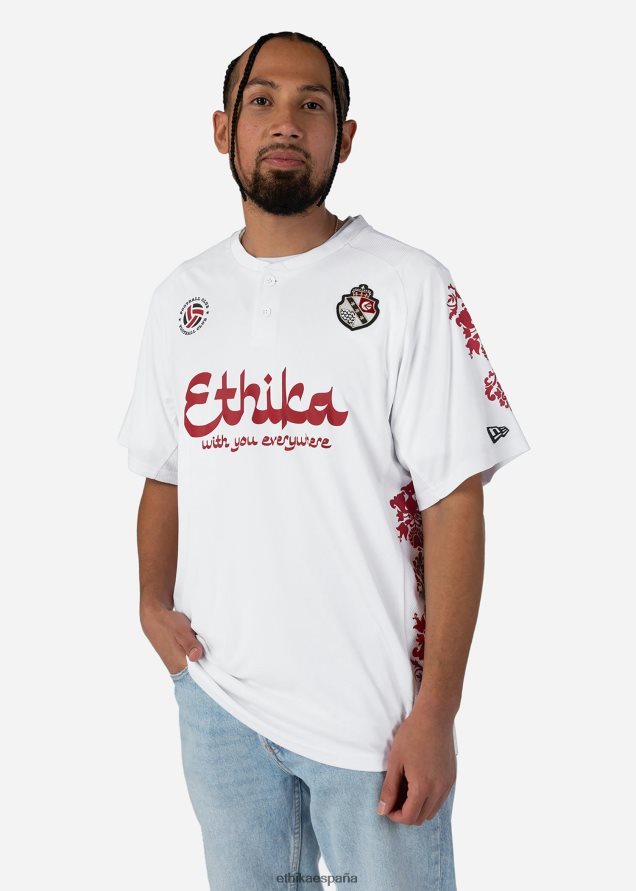 ropa hombres Ethika jerseys familia jersey - clase mundial blanco FD68J535