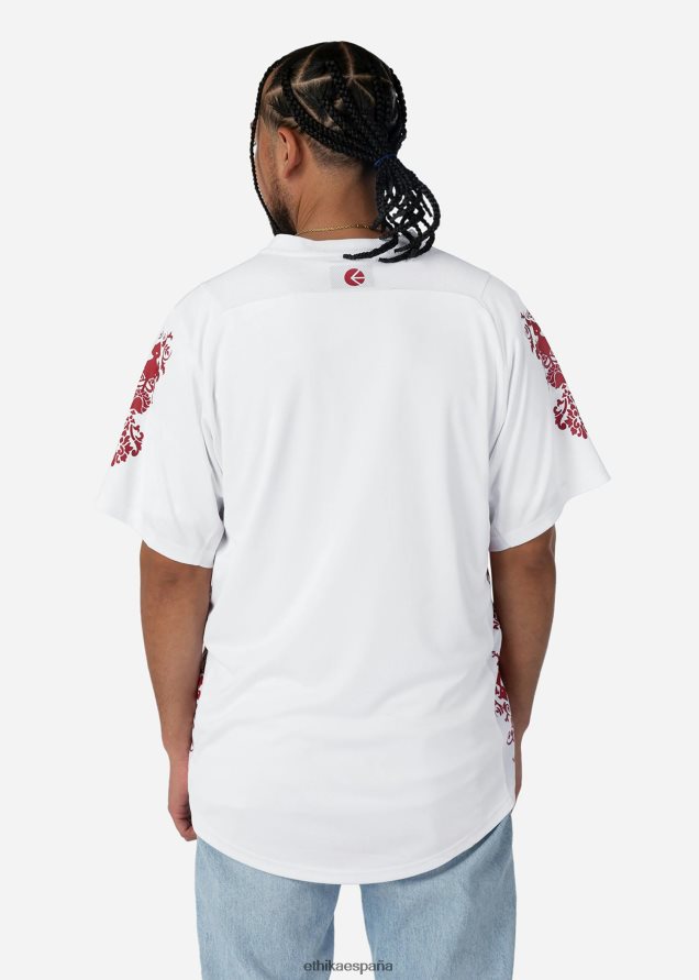 ropa hombres Ethika jerseys familia jersey - clase mundial blanco FD68J535