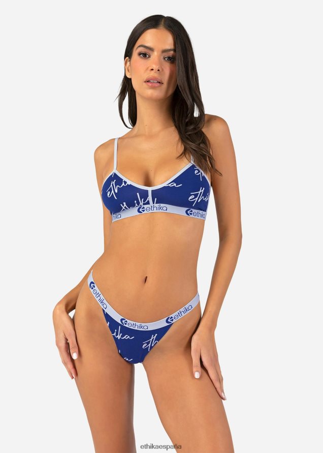 ropa mujer Ethika escritura de tanga brasileña FD68J891