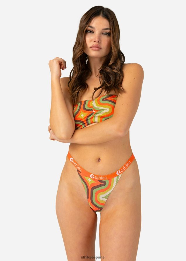 ropa mujer Ethika tanga brasileña fuera de la vista FD68J899