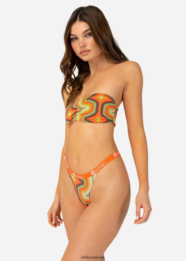 ropa mujer Ethika tanga brasileña fuera de la vista FD68J899