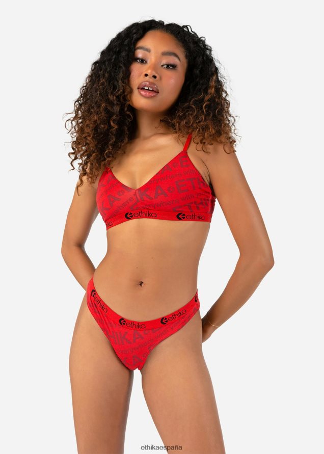 ropa mujer Ethika tanga envoltura de cereza FD68J845