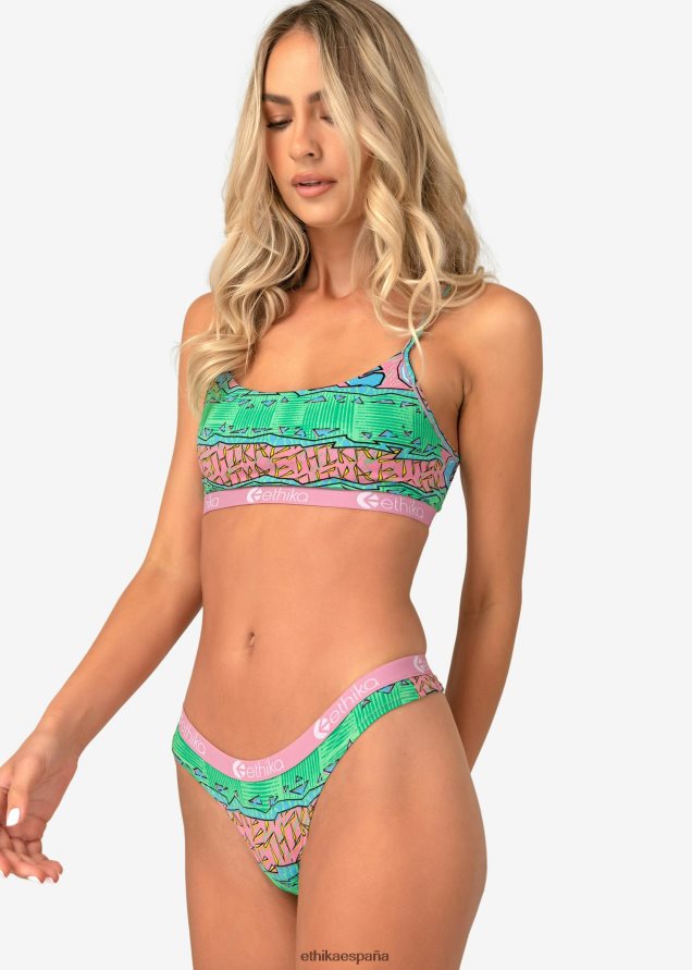 ropa mujer Ethika tanga fuera del labio FD68J841