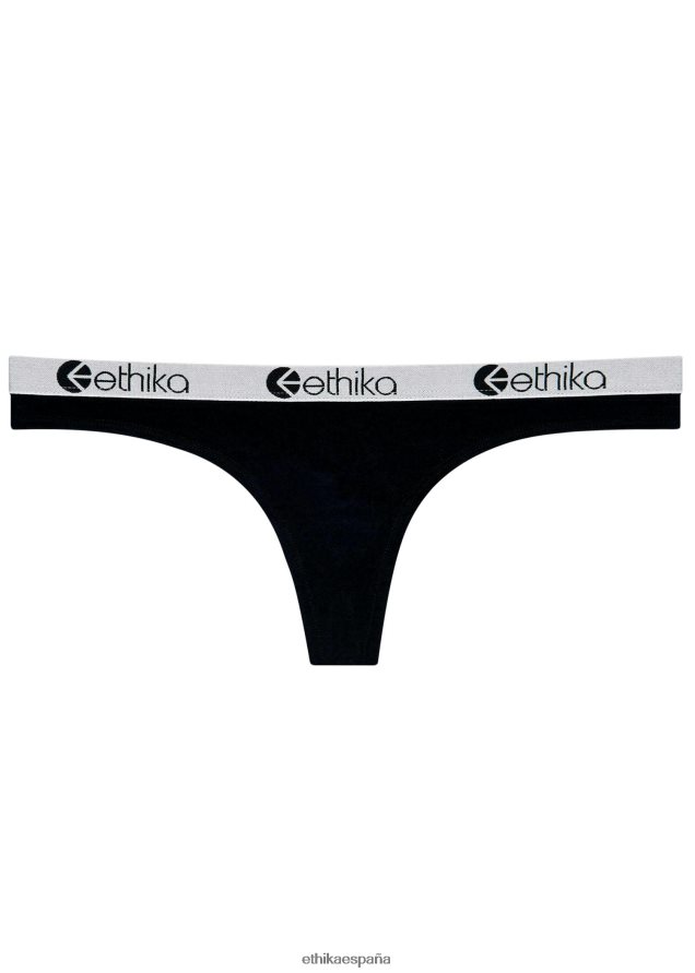 ropa mujer Ethika tanga premium modal - negro FD68J1026