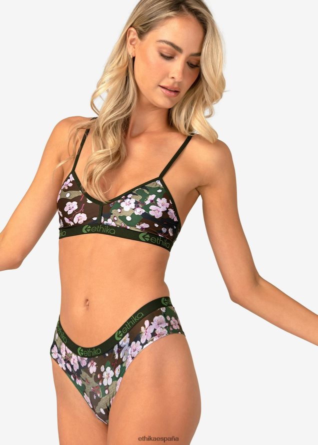 ropa mujer Ethika flor de durazno descarada FD68J833