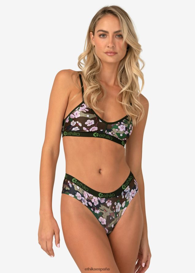 ropa mujer Ethika flor de durazno descarada FD68J833