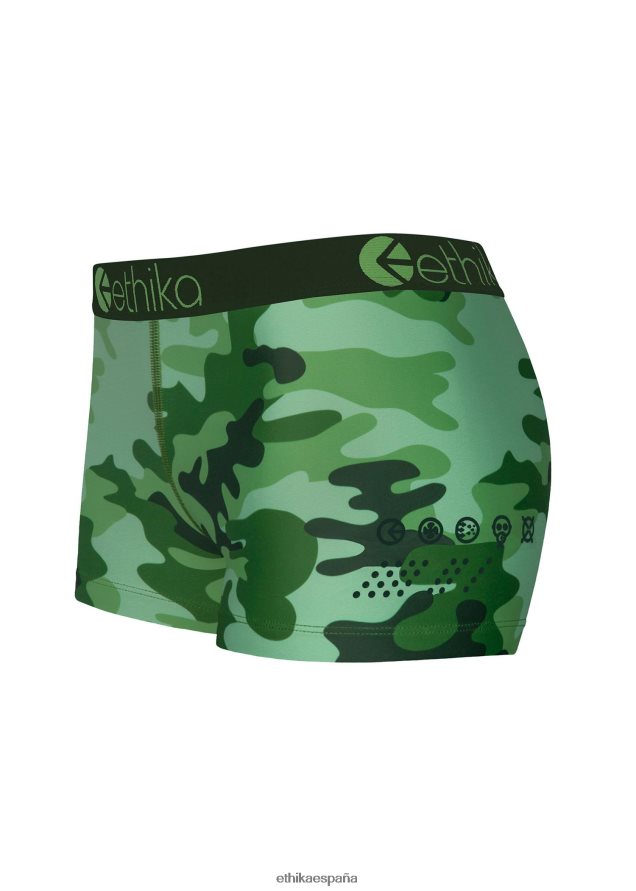 ropa mujer Ethika Rendimiento básico bajo cero: camuflaje forestal. FD68J1060