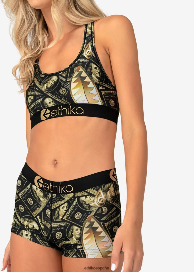 ropa mujer Ethika bombardero básico goldbarz FD68J770