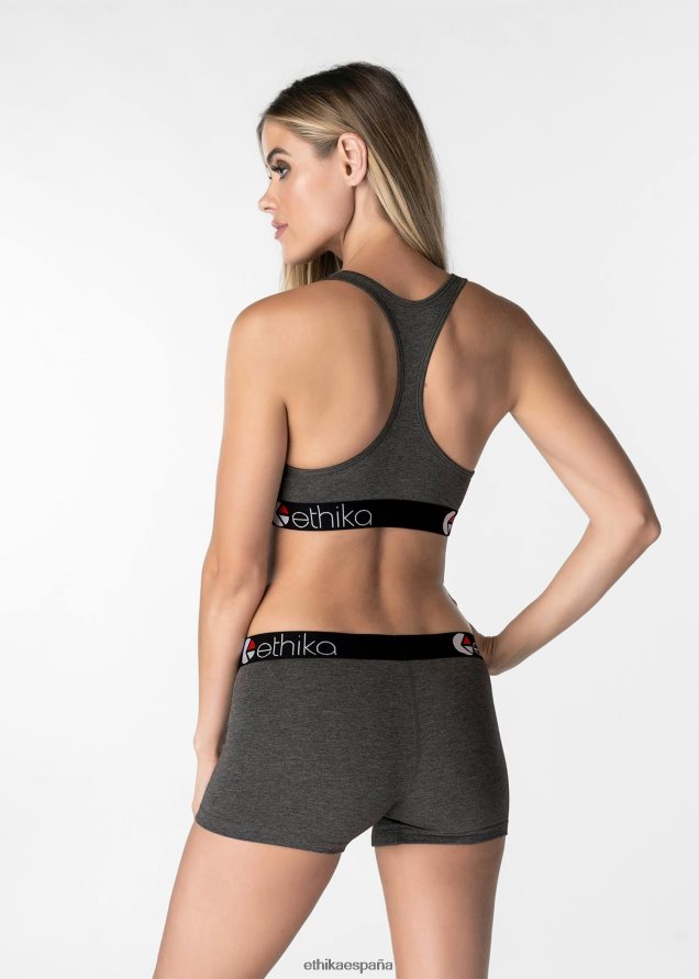 ropa mujer Ethika brezo oscuro básico FD68J972