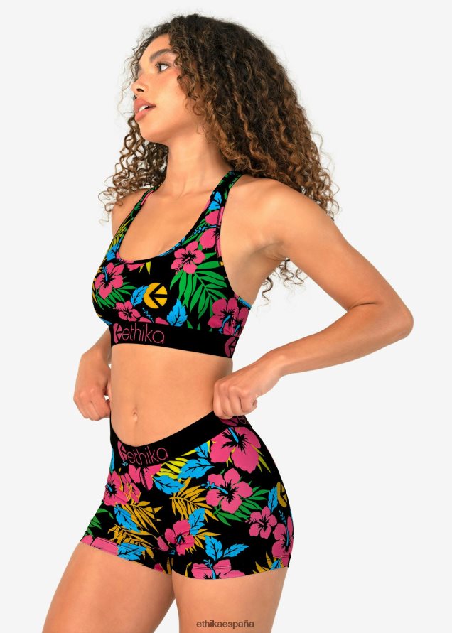 ropa mujer Ethika camuflaje hawaiano básico FD68J758