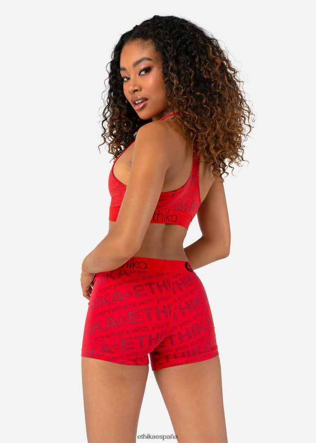 ropa mujer Ethika envoltura básica de cerezas FD68J849