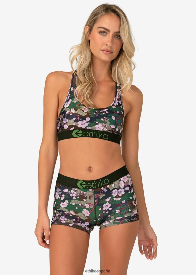 ropa mujer Ethika flor de durazno básica FD68J835