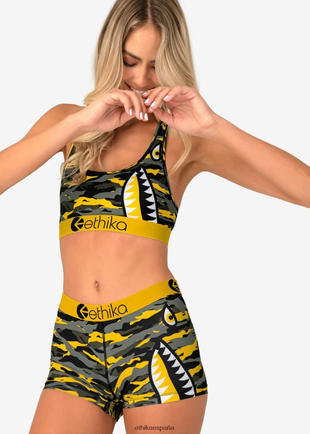 ropa mujer Ethika madrigueras de bombarderos básicos FD68J1083