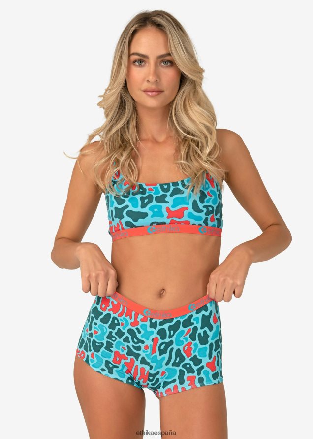 ropa mujer Ethika ápice eléctrico shorty FD68J911