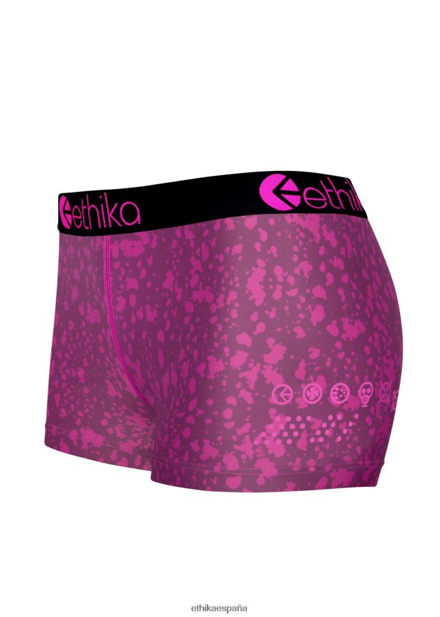 ropa mujer Ethika rendimiento básico bajo cero - salpicadura fucsia FD68J1057