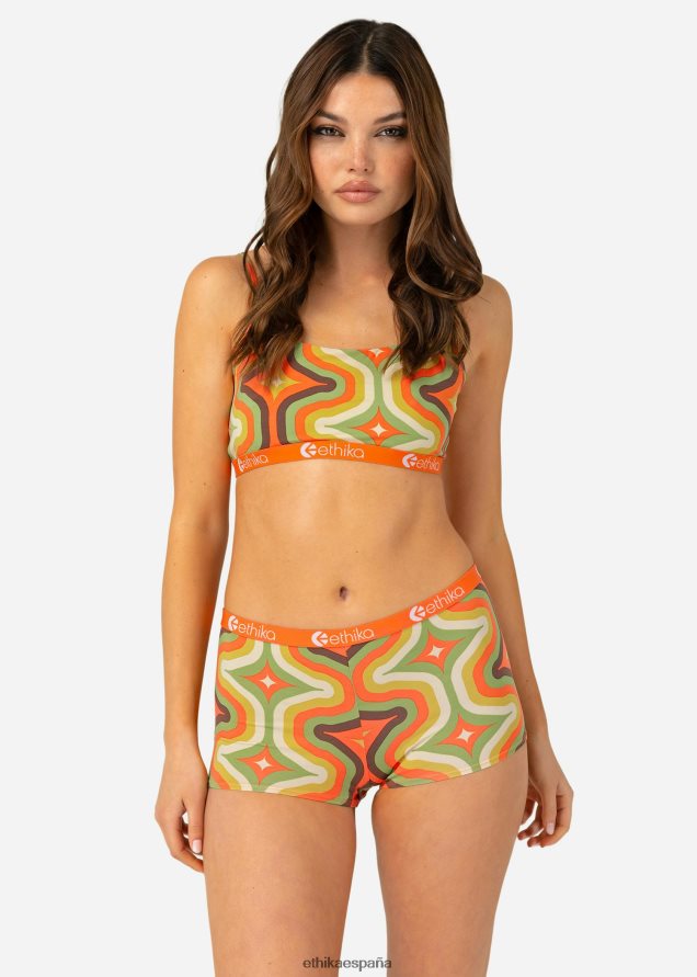 ropa mujer Ethika shorty fuera de la vista FD68J903