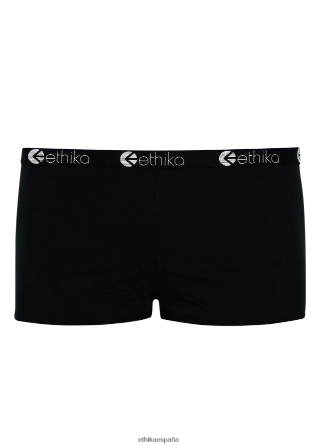 ropa mujer Ethika shorty modal - negro medianoche FD68J959