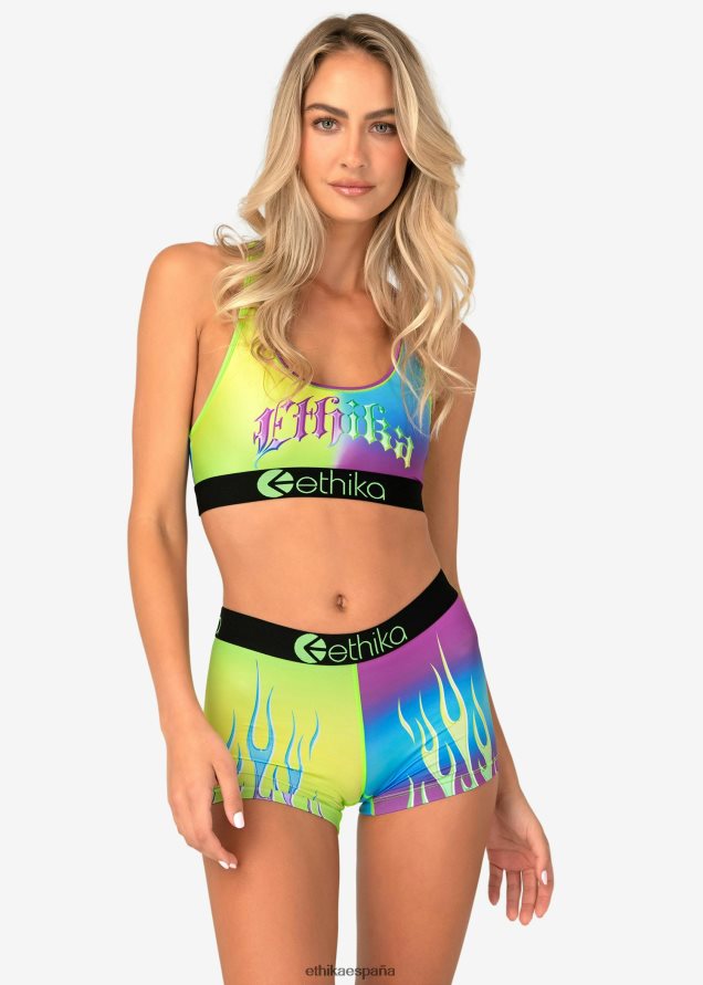 ropa mujer Ethika sobrecarga de grapas FD68J771