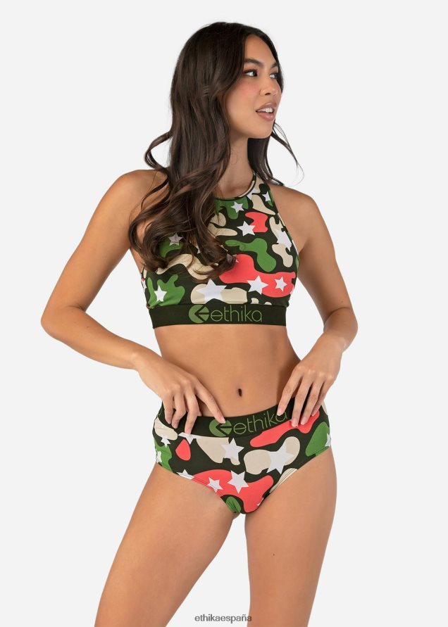 ropa mujer Ethika camuflaje estrella inconformista FD68J880