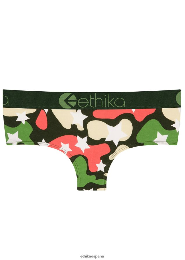 ropa mujer Ethika camuflaje estrella inconformista FD68J880