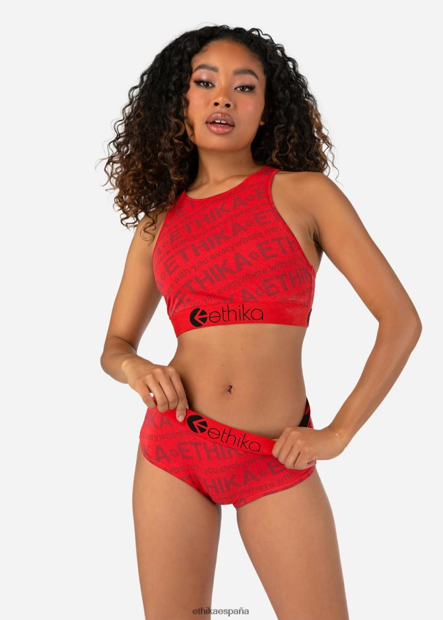 ropa mujer Ethika envoltura de cereza hipster FD68J847