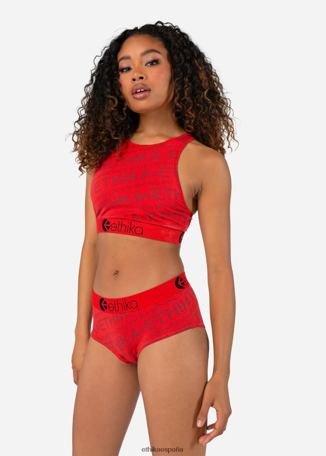 ropa mujer Ethika envoltura de cereza hipster FD68J847