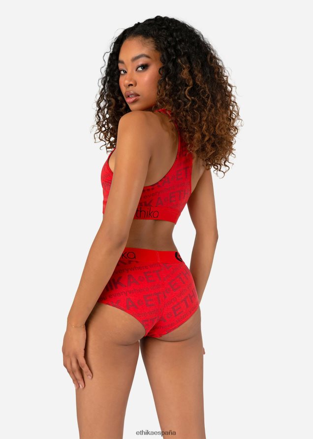 ropa mujer Ethika envoltura de cereza hipster FD68J847