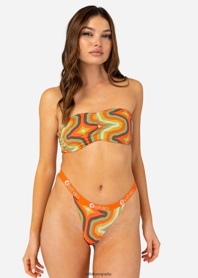 ropa mujer Ethika sujetador bandeau fuera de la vista FD68J1219