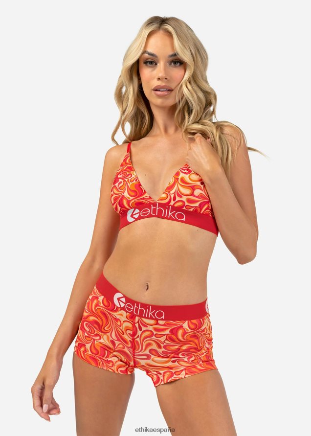 ropa mujer Ethika sujetador de triángulo completo magma FD68J1167