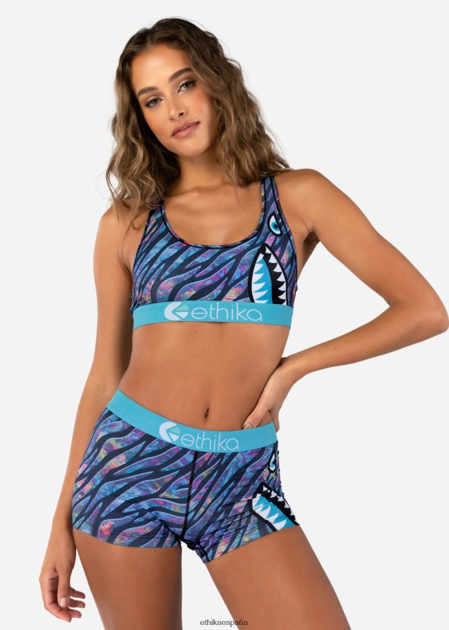 ropa mujer Ethika excursiones de bombardero de sujetador deportivo FD68J1138