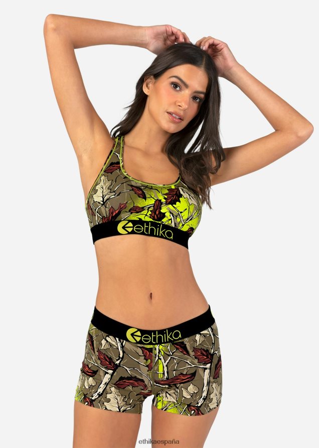 ropa mujer Ethika árbol de spray para sujetador deportivo FD68J1152