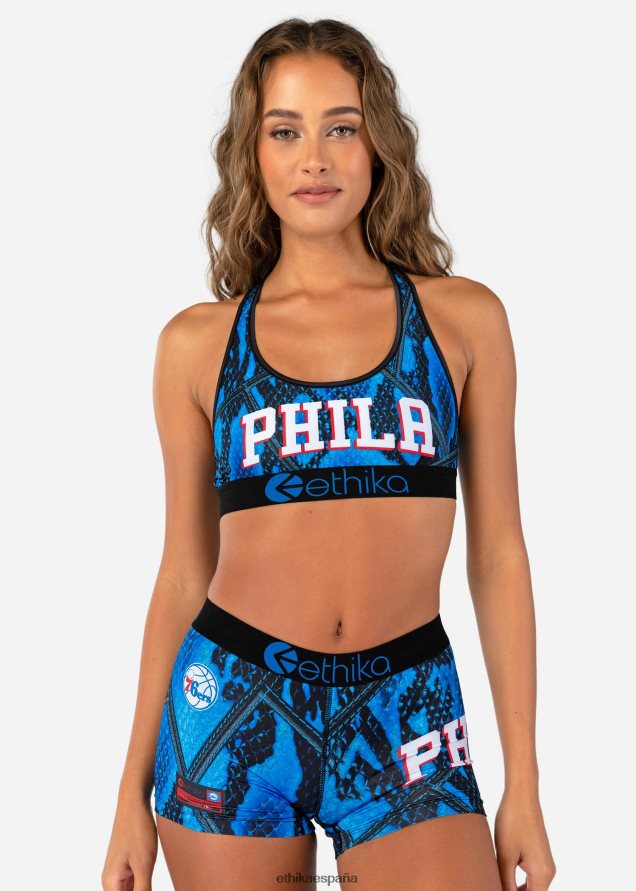 ropa mujer Ethika sujetador deportivo 76ers - familia FD68J1360