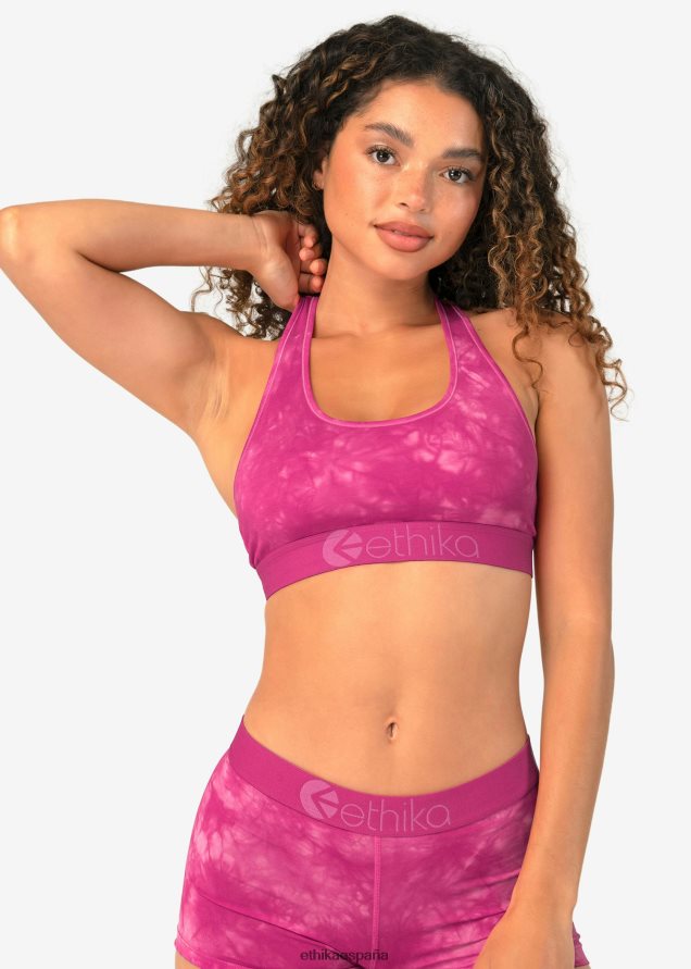 ropa mujer Ethika sujetador deportivo algodon de azucar FD68J1161