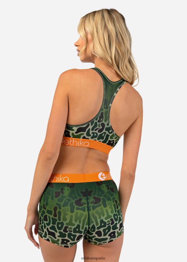ropa mujer Ethika sujetador deportivo apex selva FD68J1136