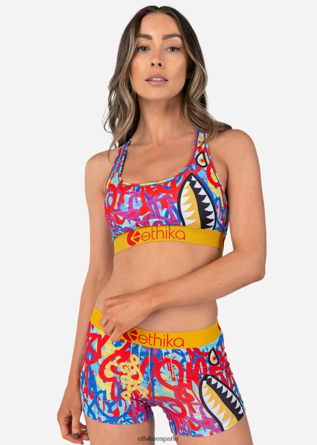 ropa mujer Ethika sujetador deportivo bomber etiquétalo FD68J1340