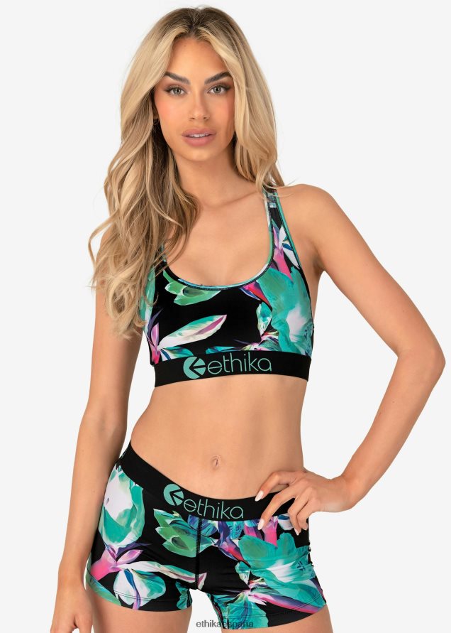 ropa mujer Ethika sujetador deportivo brillo FD68J1162