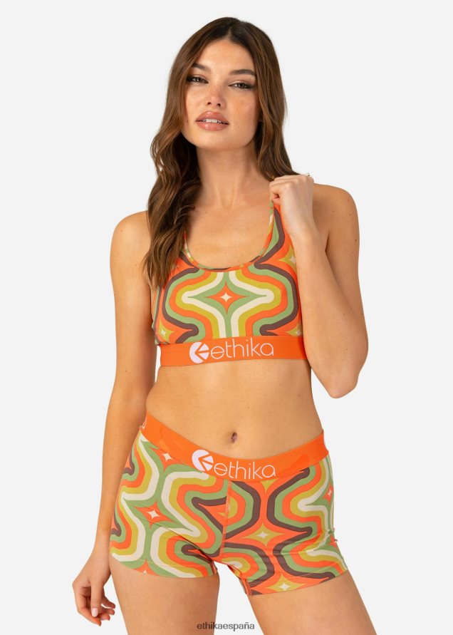 ropa mujer Ethika sujetador deportivo fuera de la vista FD68J1215