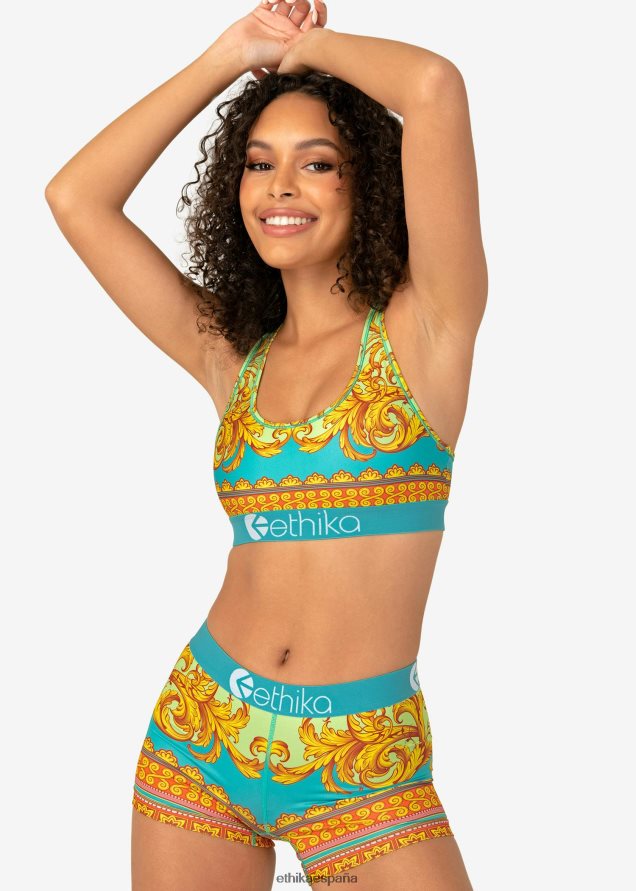 ropa mujer Ethika sujetador deportivo nunca barroco FD68J1159