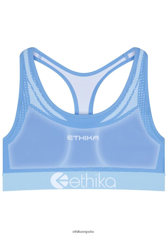 ropa mujer Ethika sujetador deportivo rendimiento subzero - nube nueve FD68J1328