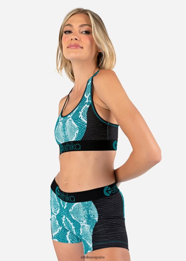 ropa mujer Ethika sujetador deportivo rendimiento subzero - veneno FD68J1320