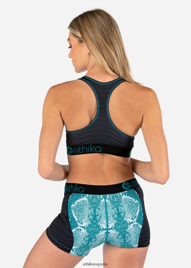 ropa mujer Ethika sujetador deportivo rendimiento subzero - veneno FD68J1320