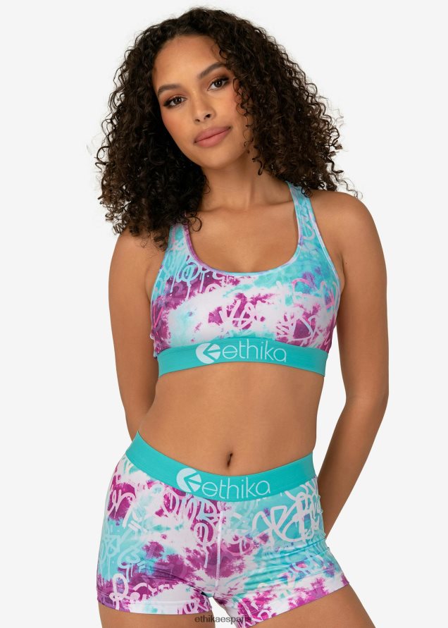 ropa mujer Ethika sujetador deportivo tinte graf FD68J1148