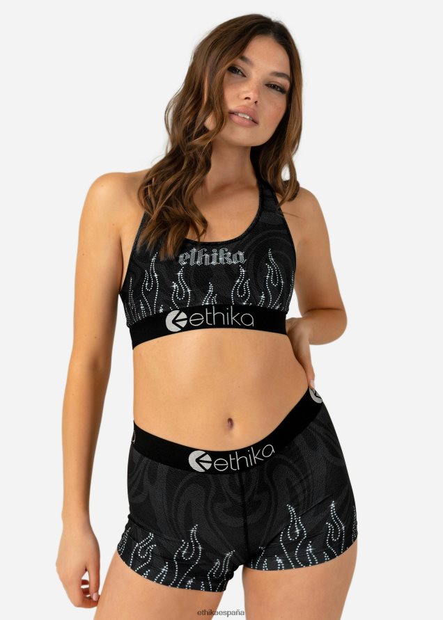ropa mujer Ethika sujetador deportivo twin flame FD68J1344