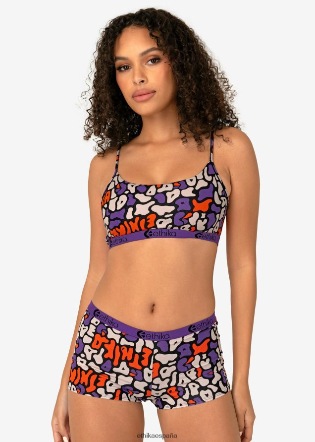 ropa mujer Ethika sujetador tipo jersey apex trail FD68J1227