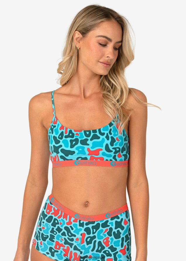 ropa mujer Ethika sujetador tipo jersey electric apex FD68J1222