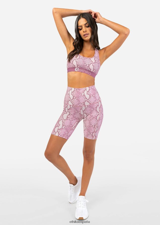 ropa mujer Ethika pantalones cortos de motociclista - pitón rogue FD68J1511