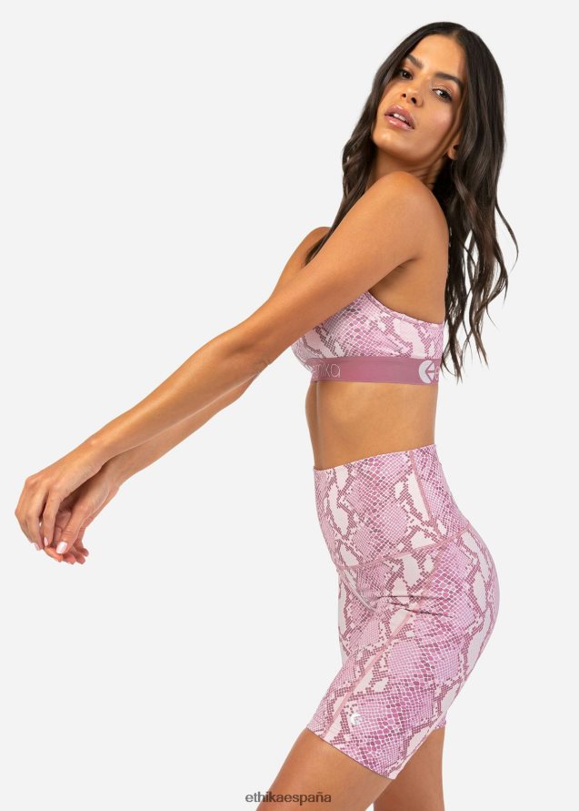 ropa mujer Ethika pantalones cortos de motociclista - pitón rogue FD68J1511