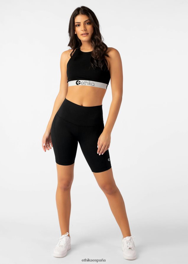 ropa mujer Ethika shorts ciclistas - negro FD68J1519