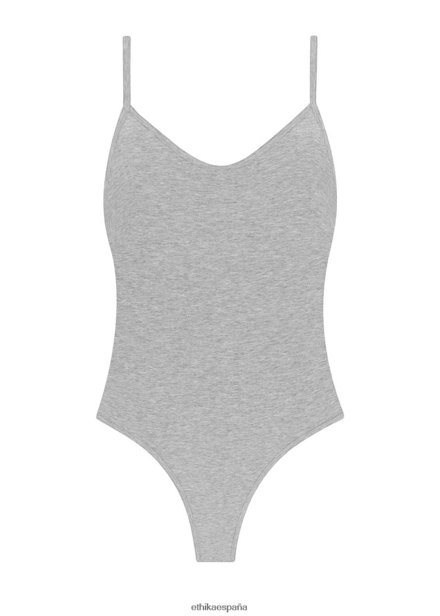 ropa mujer Ethika monos jaspeado claro FD68J1378