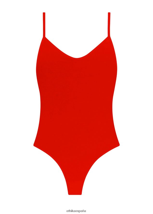 ropa mujer Ethika monos modal - rojo FD68J1377